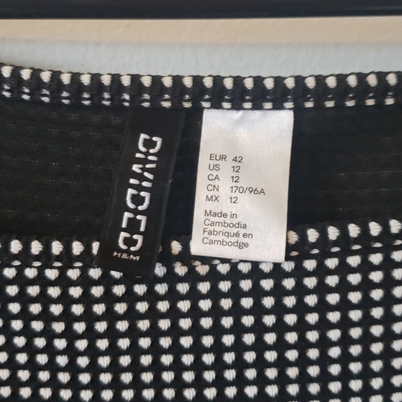 H&M Black and White Dress - Picture 3 of 5